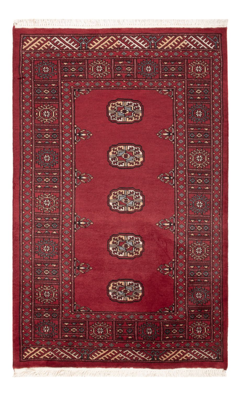 Pakistan Teppich - 141 x 93 cm - rot