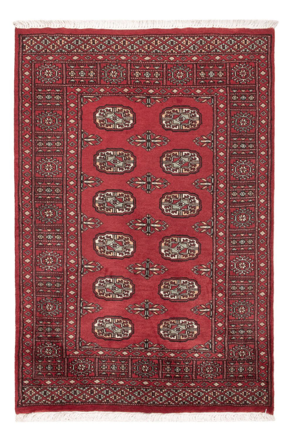 Pakistan Teppich - 142 x 93 cm - rot