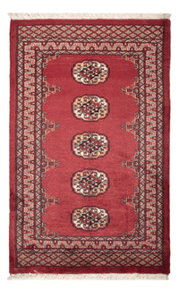 Tapis Pakistani - 129 x 83 cm - rouge