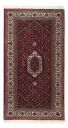 Tapis de Bidjar indien Tapis 73x141cm - Tapis oriental - Rectangle / Beige foncé / 73 x 141 cm Rectangle