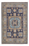 Kazak Tappeto 117x180cm - Tappeto orientale - blu scuro - Rettangolo / Blu scuro / 117 x 180 cm Rettangolo
