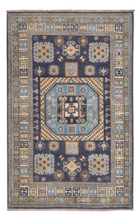 Tapis Ziegler - Kazak - 180 x 117 cm - bleu foncé