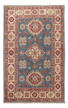 Kazak Tapis 101x154cm - Tapis oriental - bleu - Rectangle / Bleu / 101 x 154 cm Rectangle
