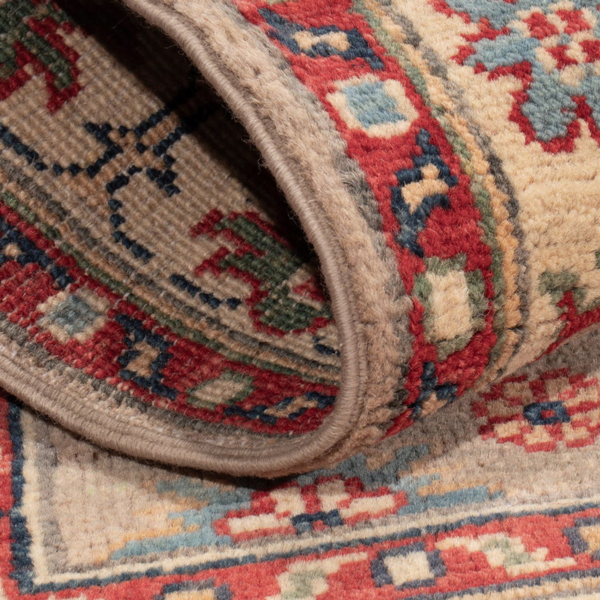 Ziegler Teppich - Kazak - 127 x 80 cm - dunkelbeige