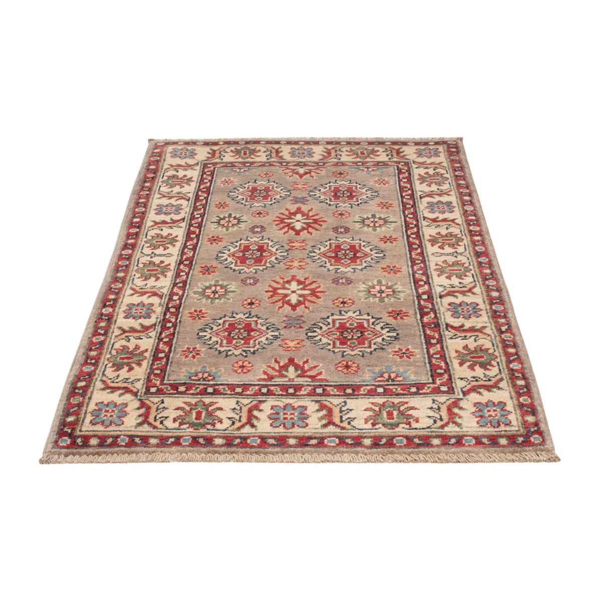 Ziegler Teppich - Kazak - 127 x 80 cm - dunkelbeige