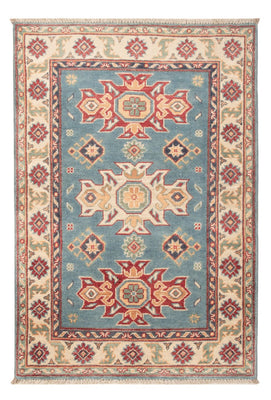Ziegler Teppich - Kazak - 123 x 83 cm - hellblau