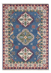 Tapis Ziegler - Kazak - 142 x 101 cm - bleu