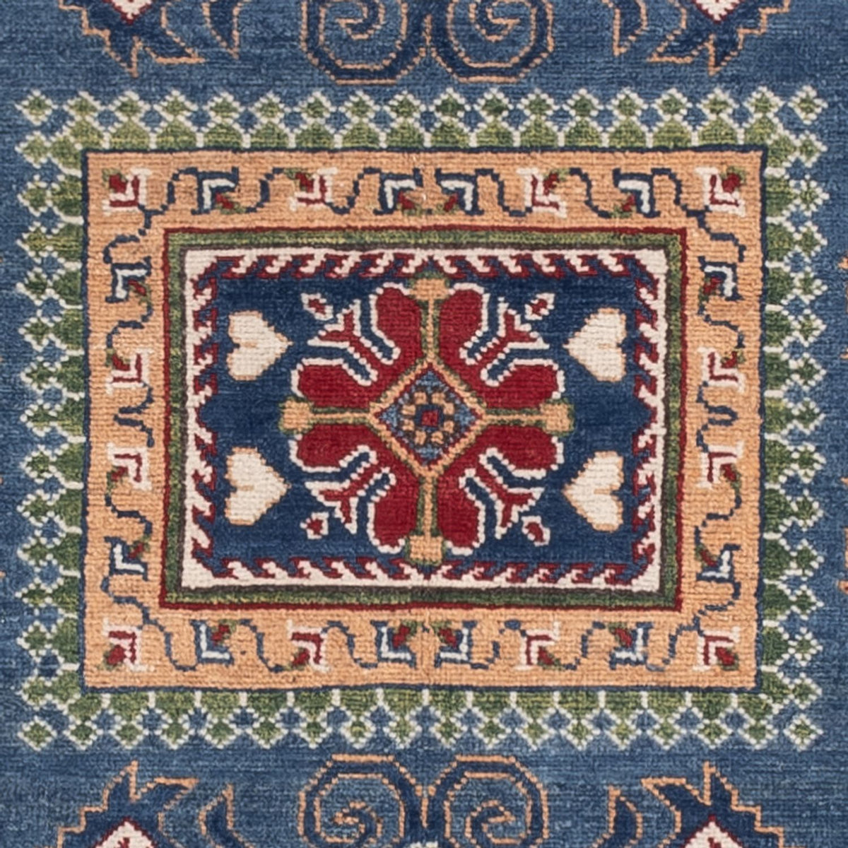 Ziegler Teppich - Kazak - 180 x 122 cm - blau