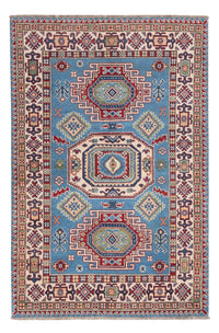 Tapis Ziegler - Kazak - 186 x 120 cm - bleu clair