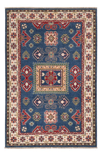 Tapis Ziegler - Kazak - 188 x 122 cm - bleu