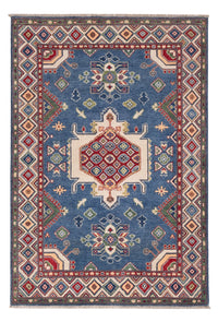 Tapis Ziegler - Kazak - 183 x 122 cm - bleu