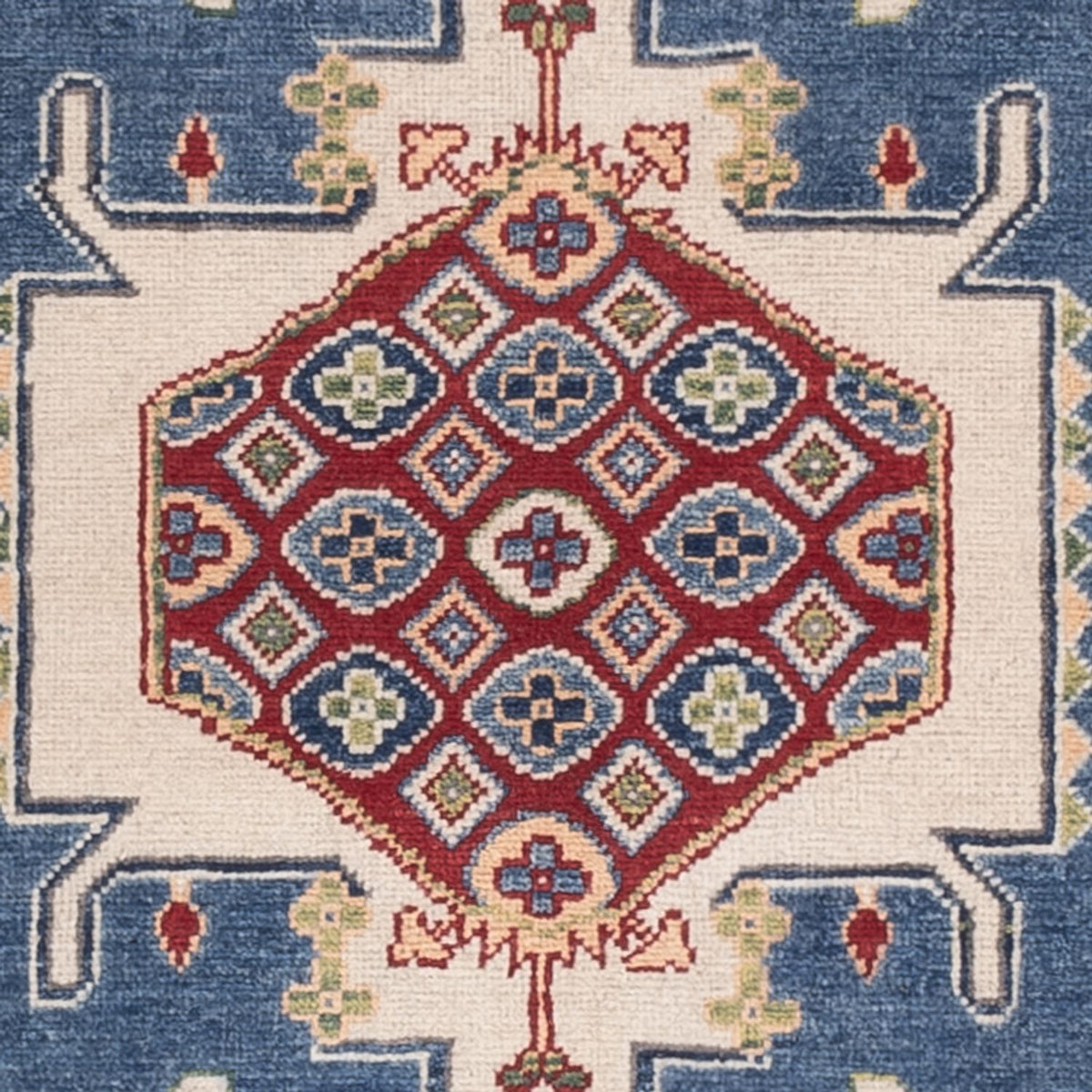 Ziegler Teppich - Kazak - 183 x 122 cm - blau