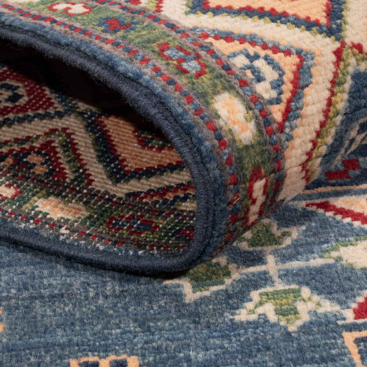 Ziegler Teppich - Kazak - 183 x 122 cm - blau