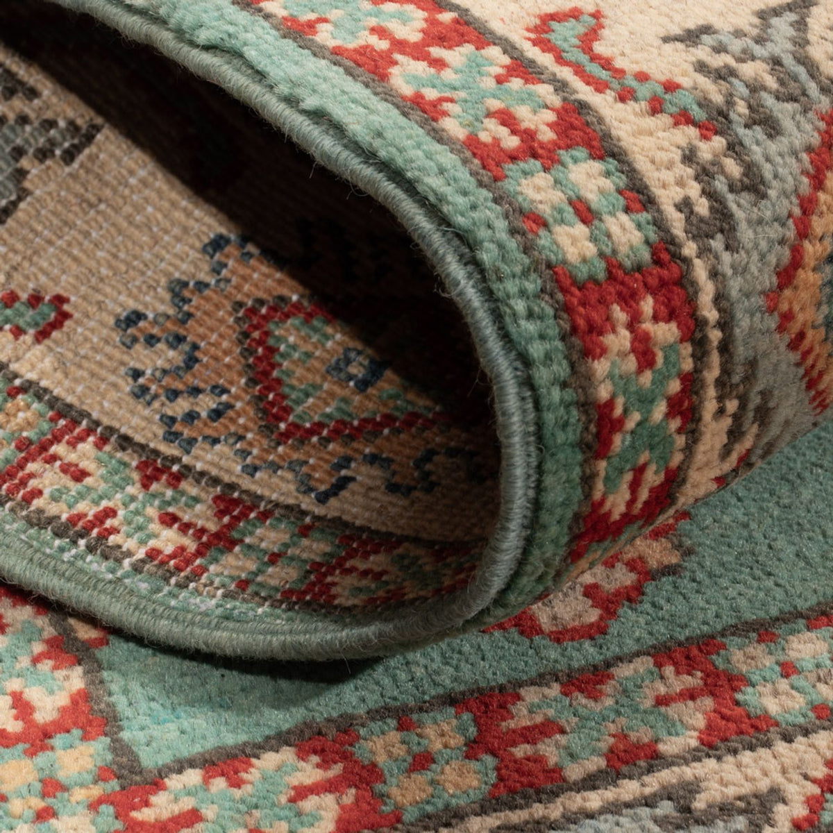 Ziegler Teppich - Kazak - 127 x 77 cm - türkis