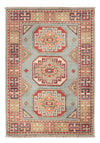 Kazak Tappeto 62x91cm - Tappeto orientale - Rettangolo / Blu chiaro / 62 x 91 cm Rettangolo