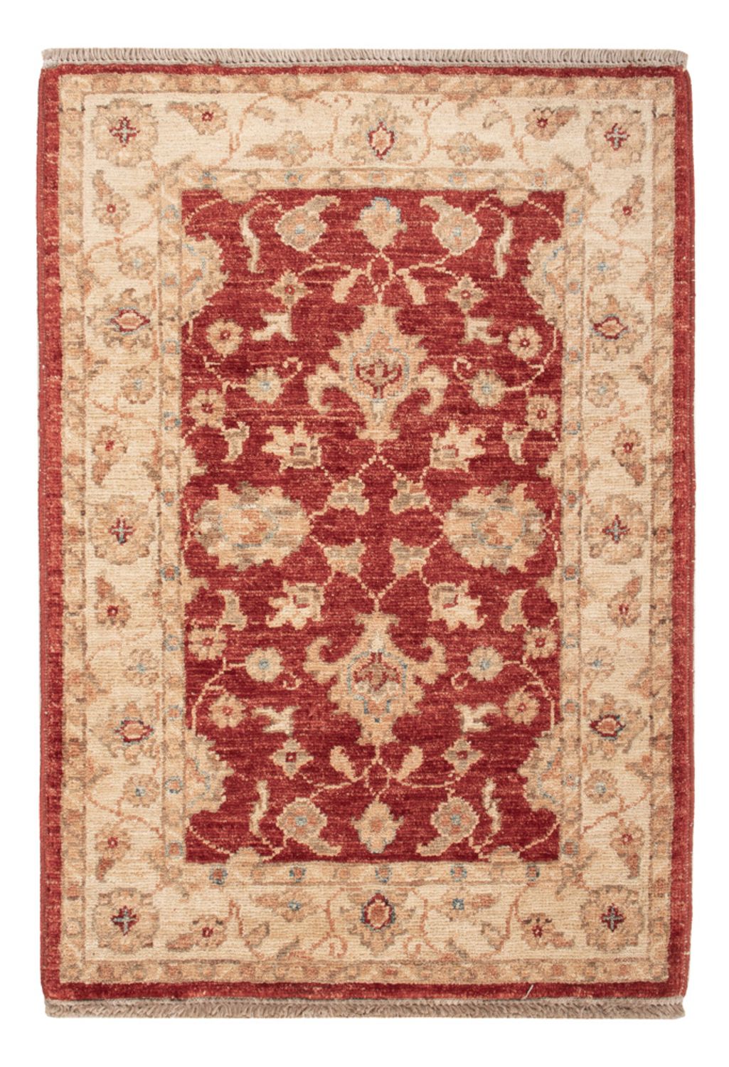 Ziegler Teppich - 85 x 59 cm - rot