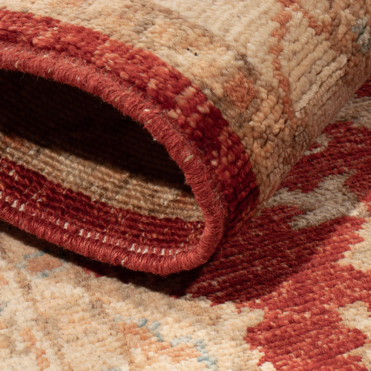 Ziegler Teppich - 85 x 59 cm - rot