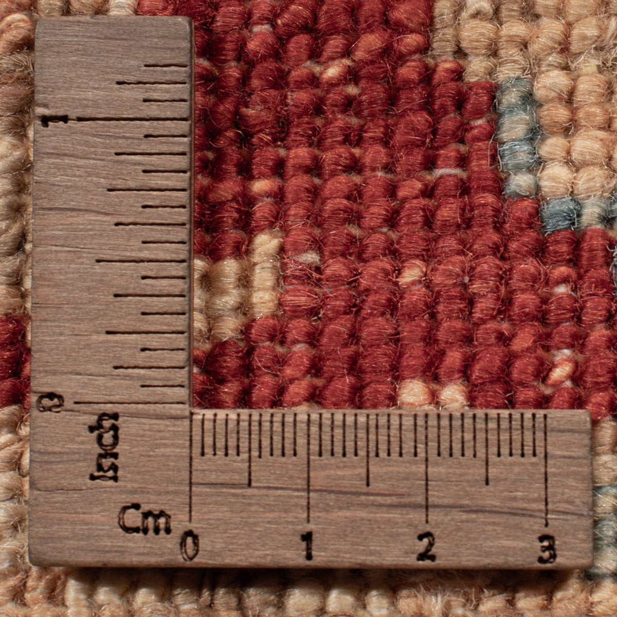 Ziegler Teppich - 85 x 59 cm - rot