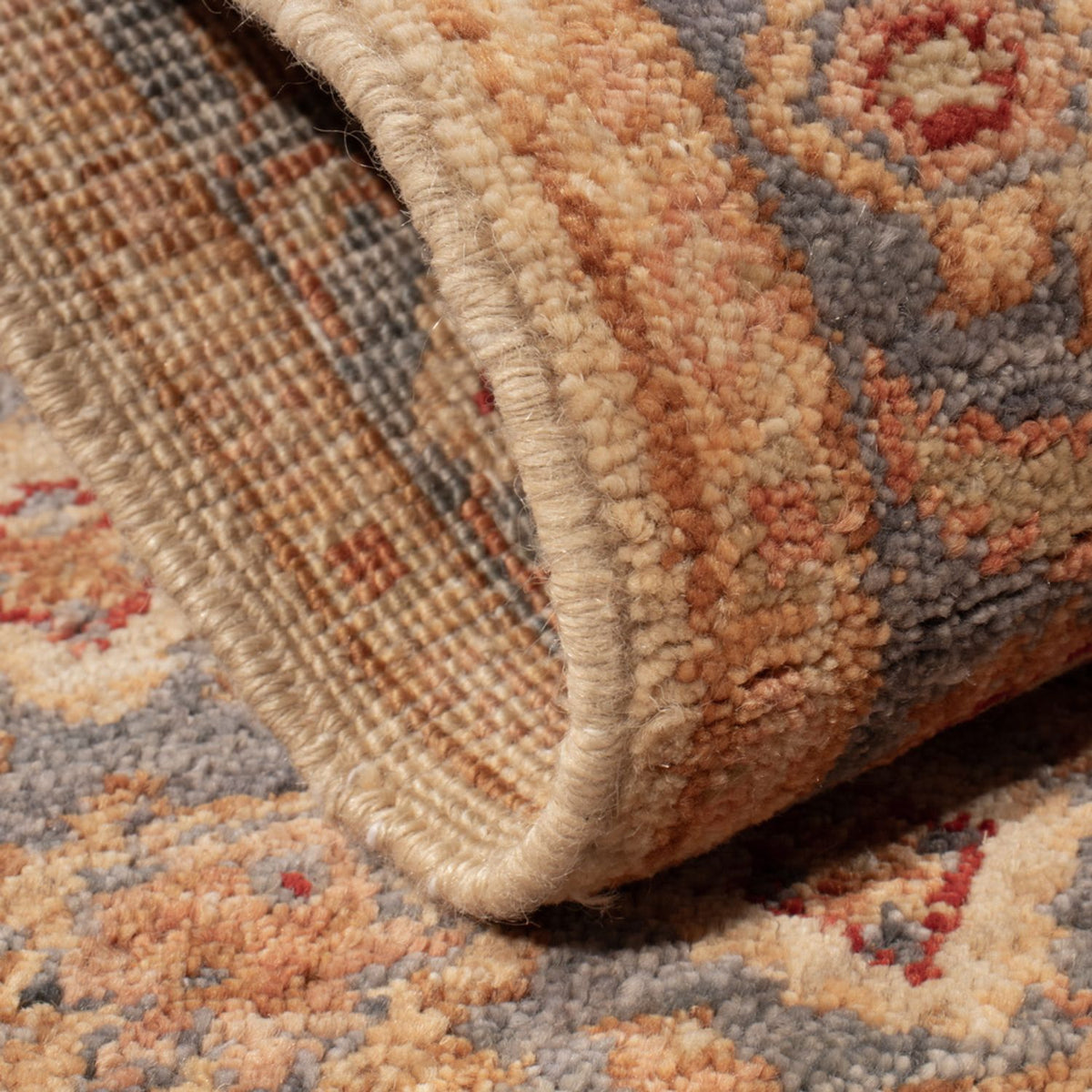 Ziegler Teppich - 90 x 58 cm - beige