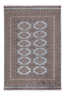 Pakistan Teppich - 181 x 124 cm - hellblau