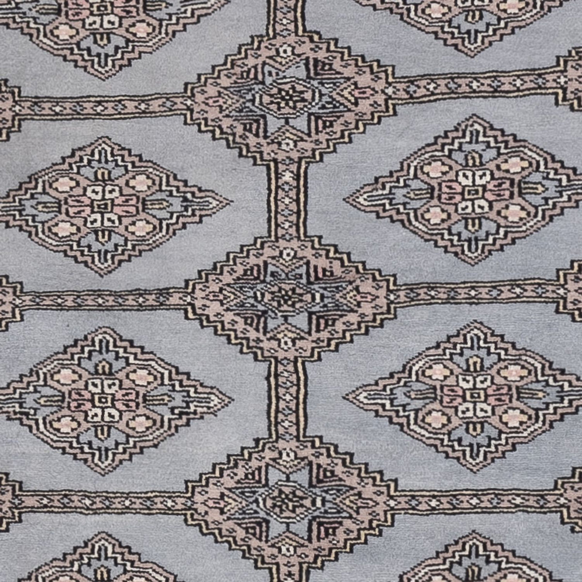 Pakistan Teppich - 181 x 124 cm - hellblau