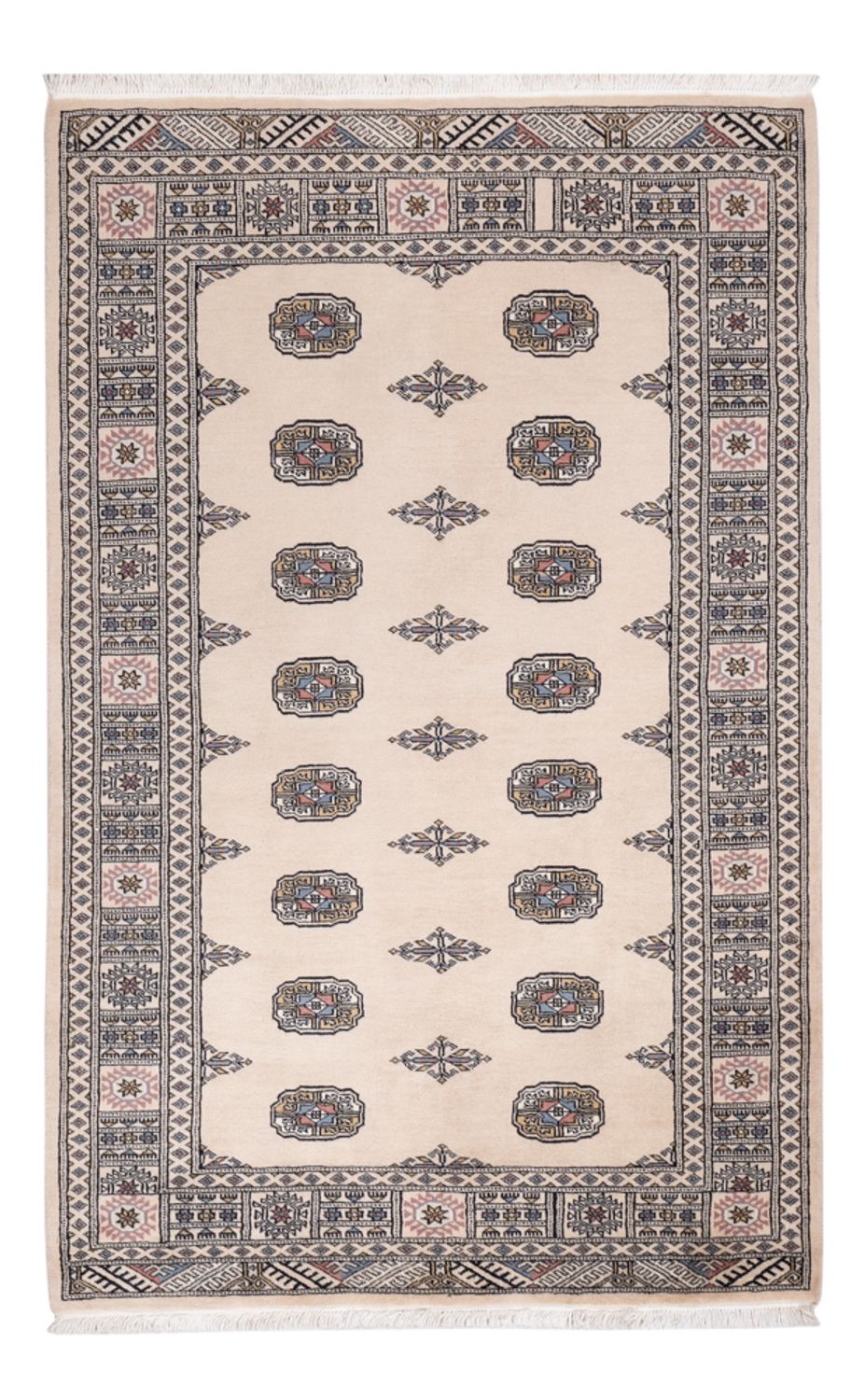 Pakistan Teppich - 195 x 124 cm - beige