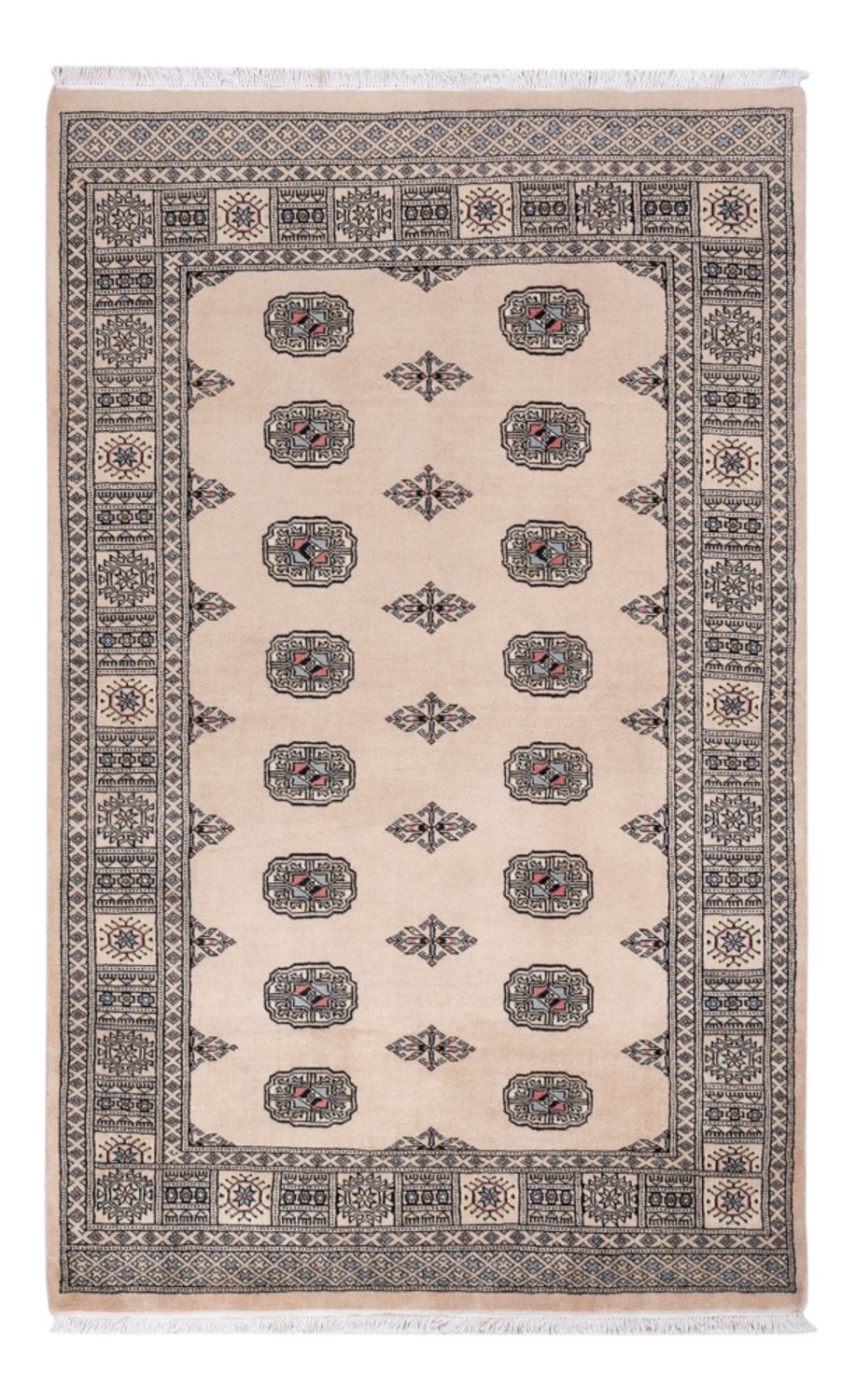Pakistan Teppich - 199 x 125 cm - beige