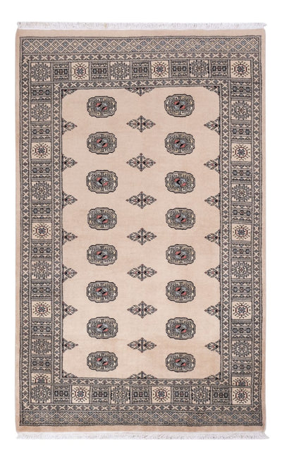 Pakistan Teppich 125x199cm - Orientteppich - beige