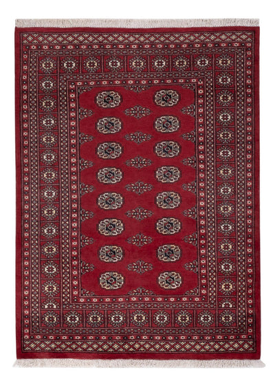 Pakistan Teppich 134x184cm - Orientteppich - rot