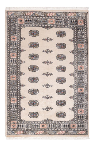 Pakistan Teppich 122x185cm - Orientteppich - beige