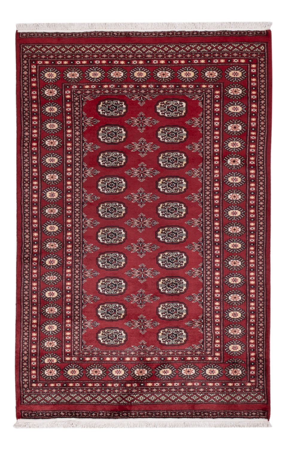 Pakistan Teppich - 184 x 122 cm - rot
