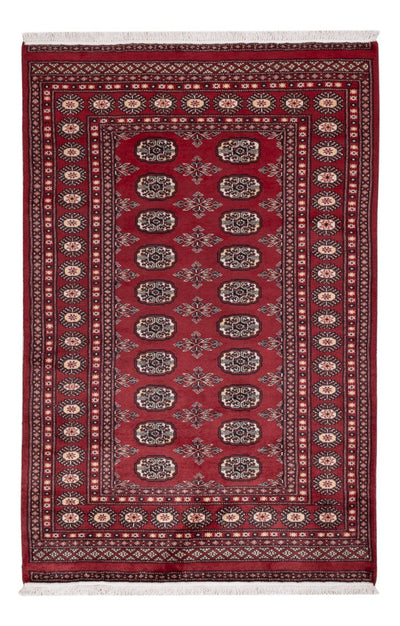Pakistan Teppich 122x184cm - Orientteppich - rot