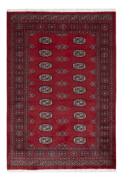 Pakistan Teppich 122x178cm - Orientteppich - rot