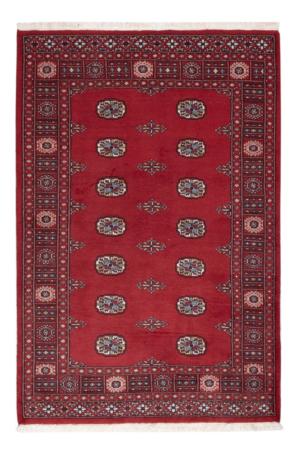 Pakistan Teppich - 184 x 126 cm - rot