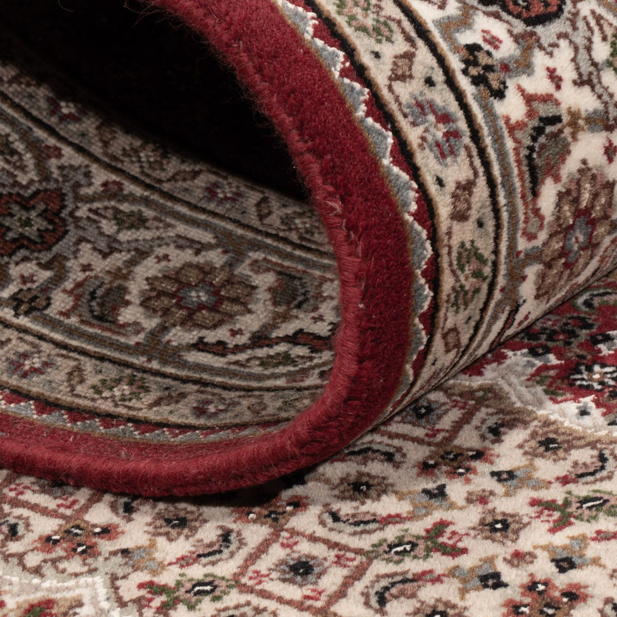 Orientteppich - Täbriz - 187 x 123 cm - dunkelbeige