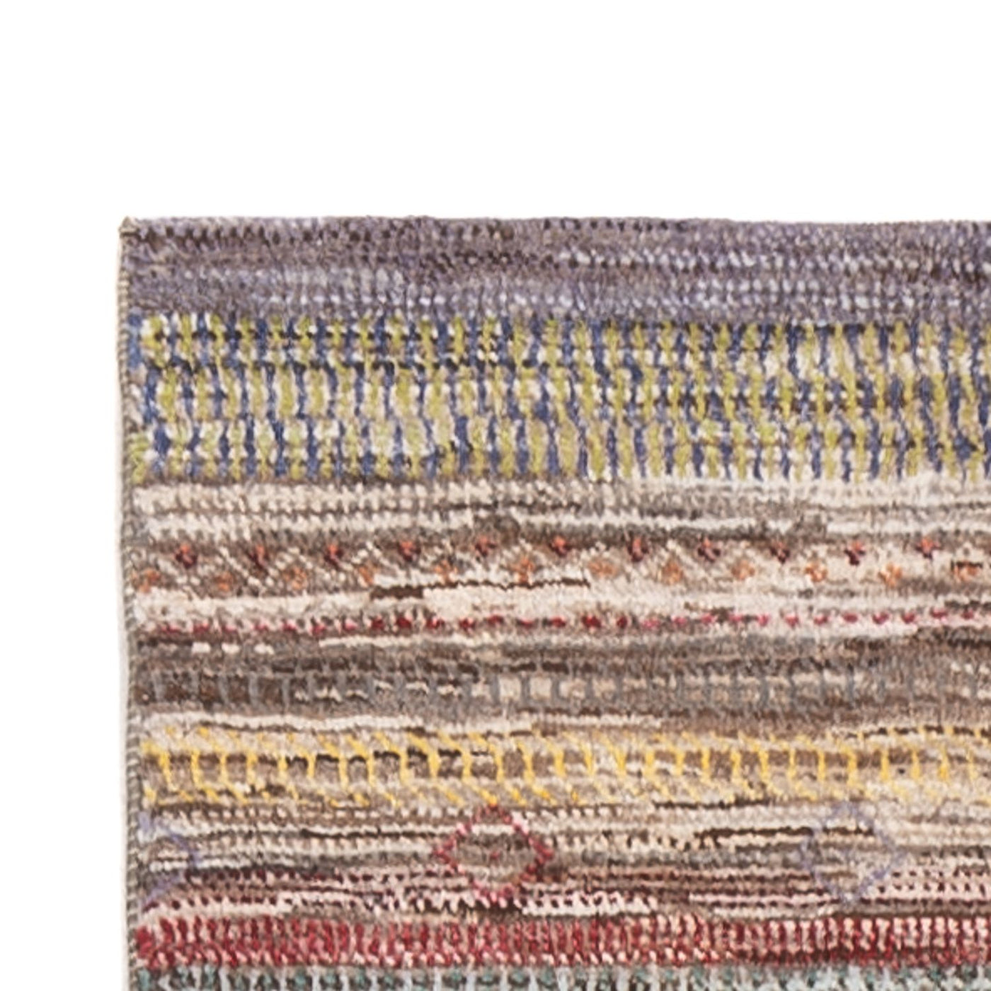 Gabbeh Persisch Teppich 340x78cm - Perserteppich Wollteppich