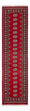 Tapis Pakistani 77x304cm - Tapis oriental - rouge - Tapis de couloir / Rouge / 77 x 304 cm Tapis de couloir