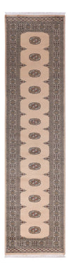 Tappeto Pakistani 79x326cm - Tappeto orientale - Passatoia / Beige / 79 x 326 cm Passatoia