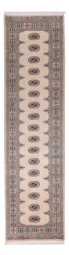 Tappeto Pakistani 79x311cm - Tappeto orientale - Passatoia / Beige / 79 x 311 cm Passatoia