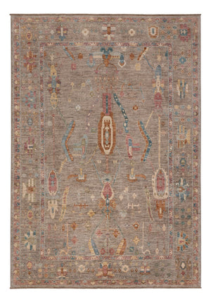 Ziegler Teppich - Usak - 301 x 204 cm - dunkelbeige