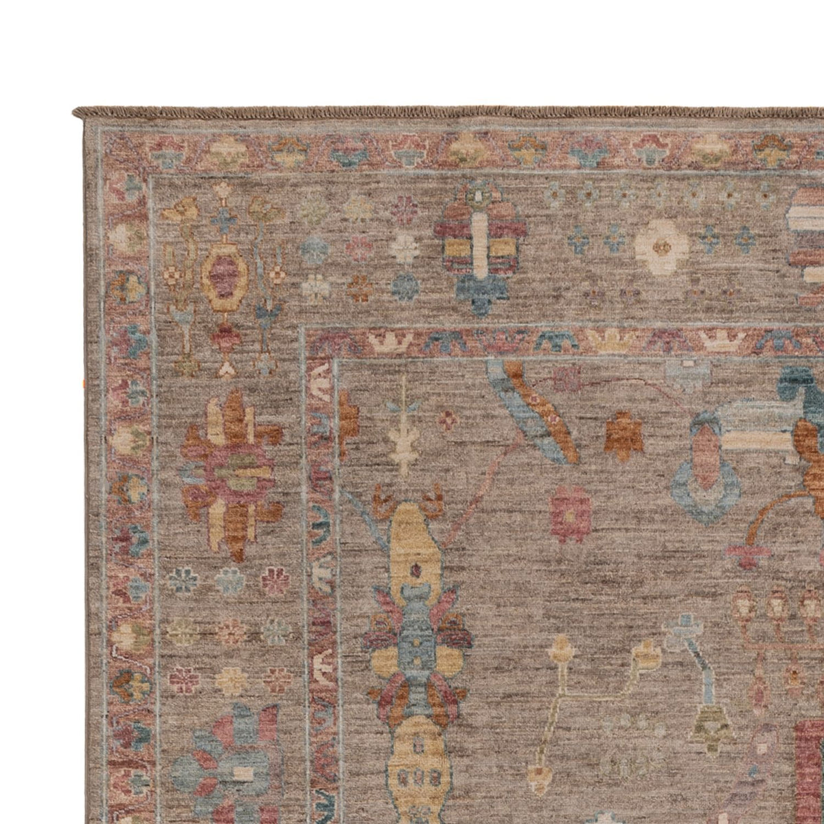 Ziegler Teppich - Usak - 301 x 204 cm - dunkelbeige