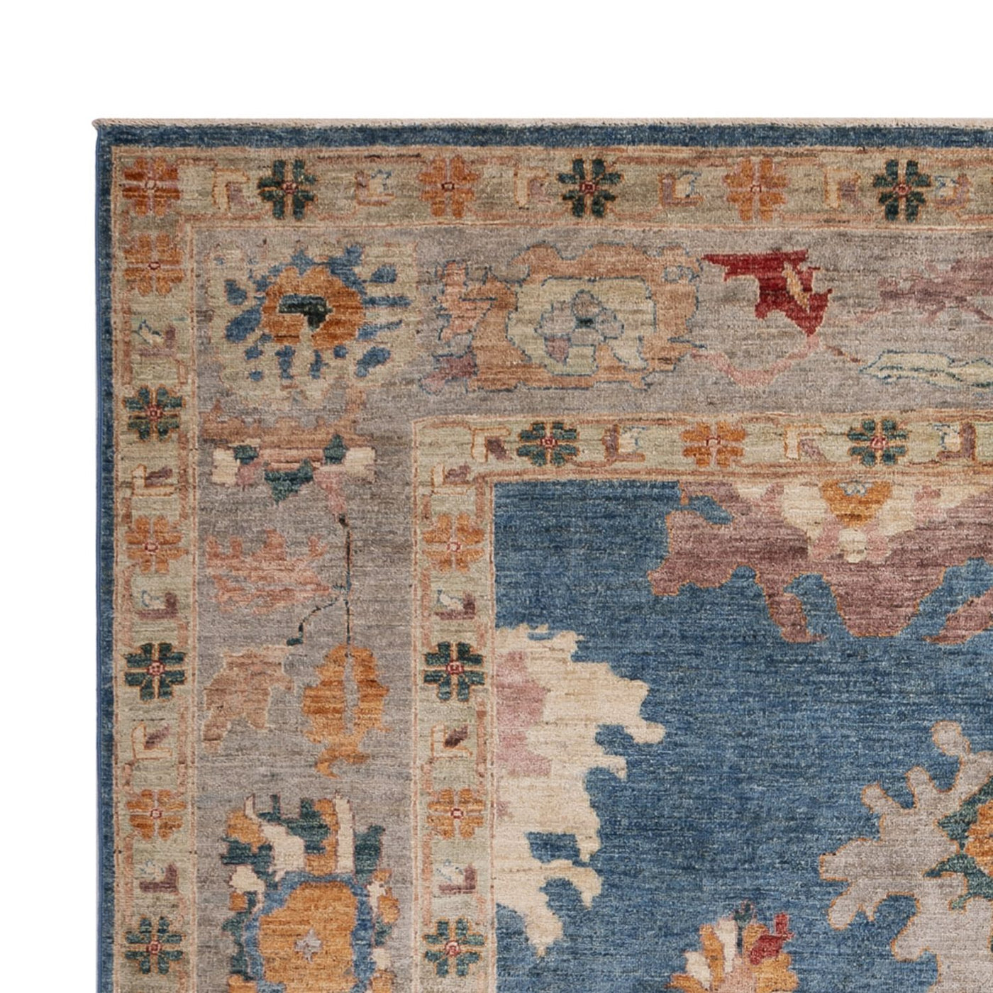 Ziegler Teppich - Usak - 260 x 204 cm - blau