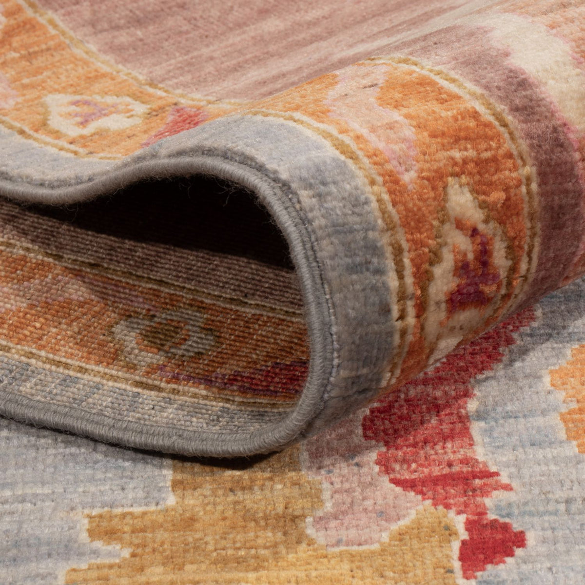 Ziegler Teppich - Usak - 289 x 202 cm - hellblau