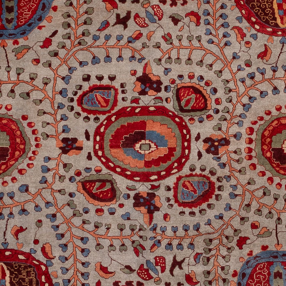 Designer Teppich - 380 x 271 cm - rot