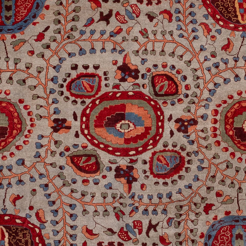 Designer Teppich - 380 x 271 cm - rot