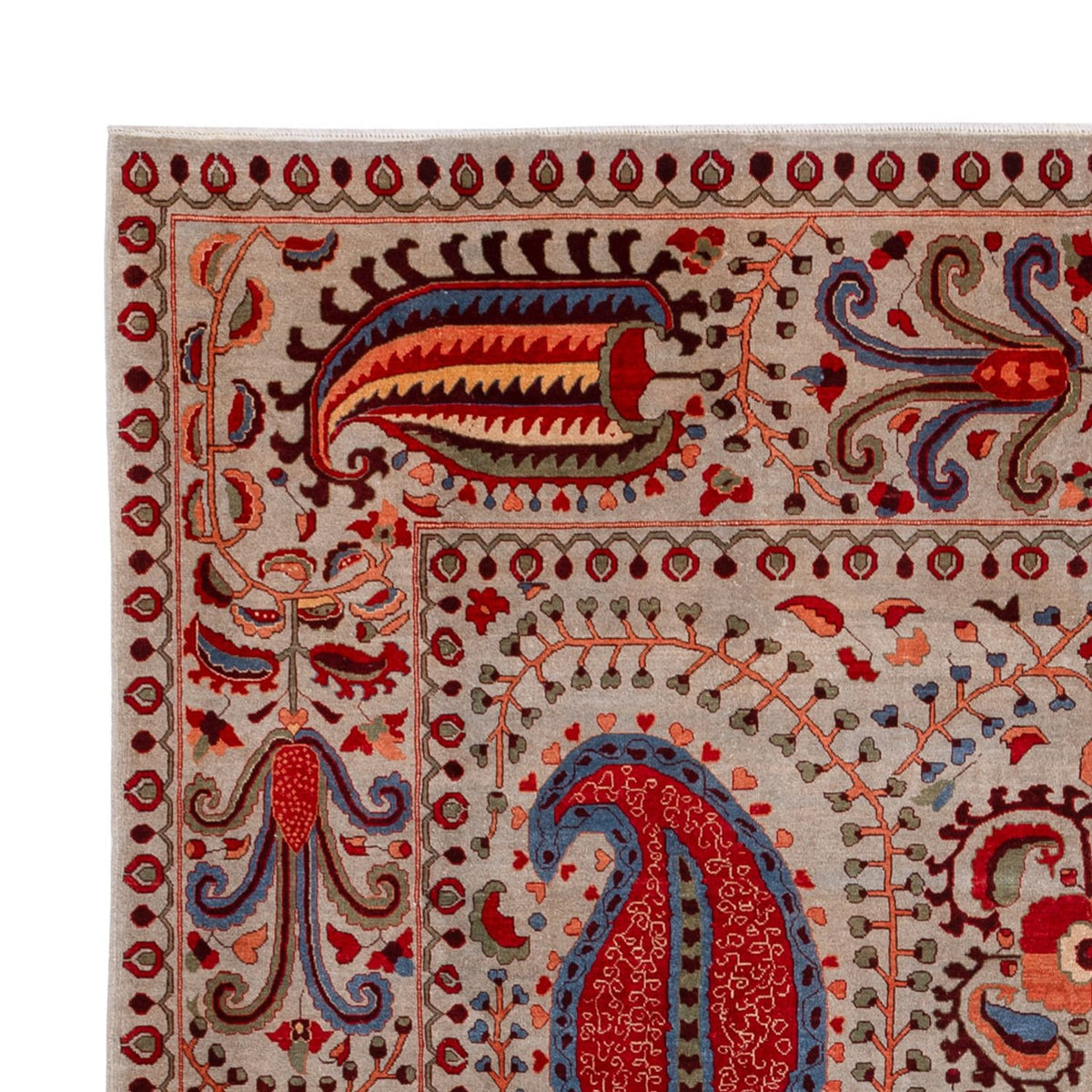 Designer Teppich - 380 x 271 cm - rot