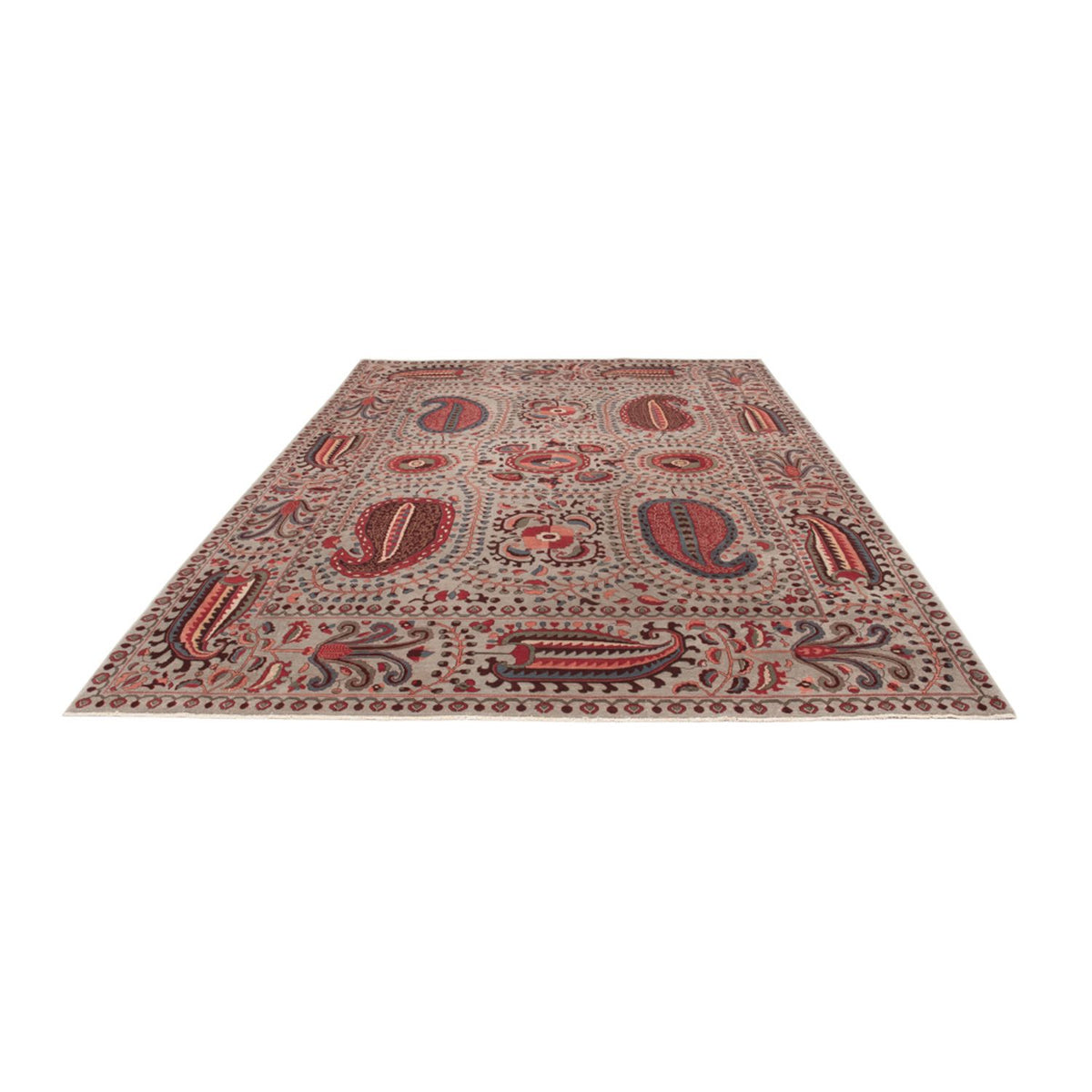 Designer Teppich - 380 x 271 cm - rot