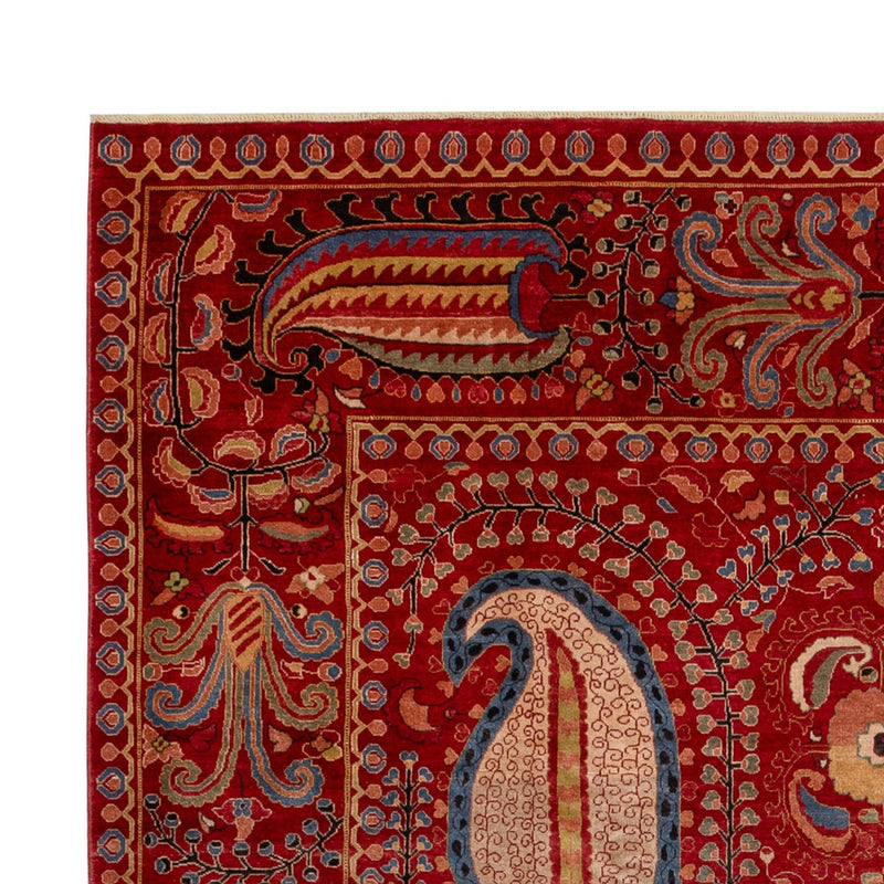 Designer Teppich - 350 x 260 cm - rot