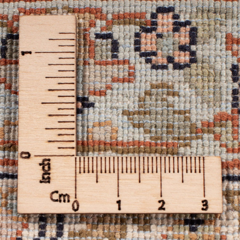 Seidenteppich - Kaschmir Seide - 378 x 273 cm - dunkelbeige