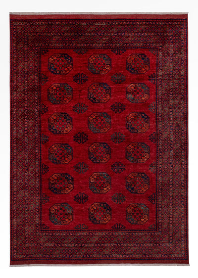 Afghan Teppich 256x346cm - Orientteppich